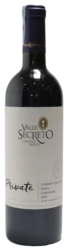 Rượu vang Chile Valle Secreto Private Edition