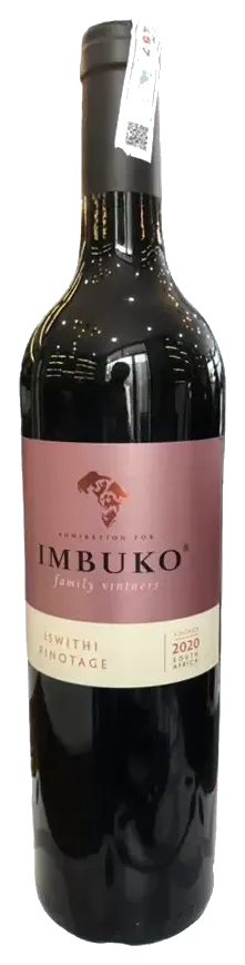 Rượu vang Nam Phi Imbuko Iswithi Pinotage