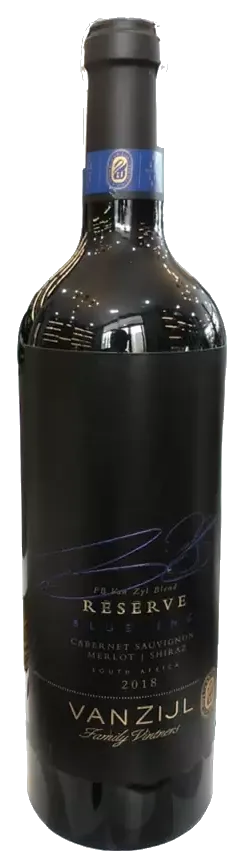 Rượu vang Nam Phi Van Zijl Blue Ink Reserve Red Blend
