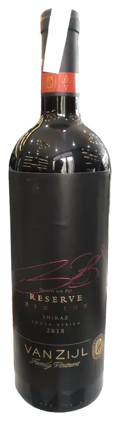 Rượu vang Nam Phi Van Zijl Red Ink Reserve Shiraz