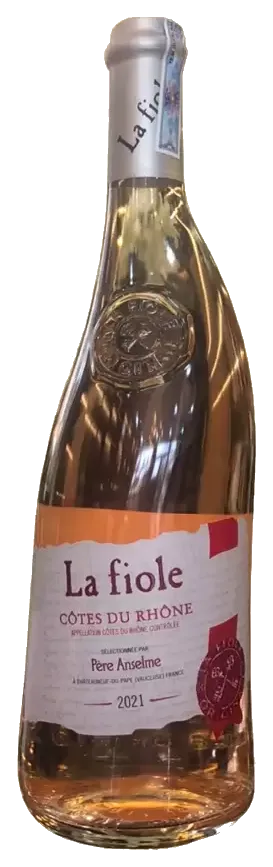 Rượu vang Pháp Brotte Père Anselme La Fiole Côtes du Rhône Rosé