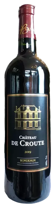 Rượu vang Pháp Château de Croûte Bordeaux 2019