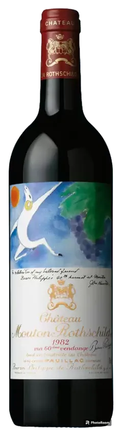 Rượu vang Pháp Château Mouton Rothschild Pauillac 1982