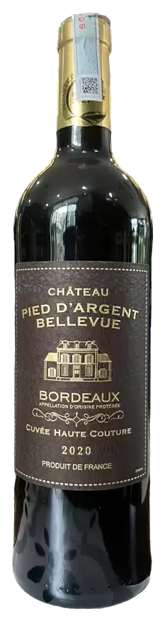 Rượu vang Pháp Château Pied d'Argent Bellevue Cuvée Haute Couture Bordeaux