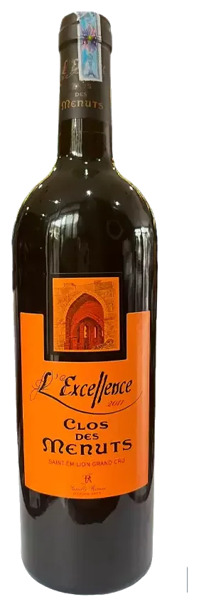 Rượu vang Pháp Clos des Menuts L'Excellence du Clos des Menuts Saint-Emilion Grand Cru