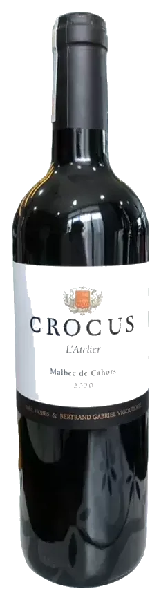 Rượu vang Pháp Crocus L'Atelier Malbec de Crocus