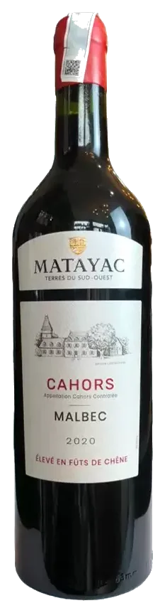 Rượu vang Pháp Matayac Malbec
