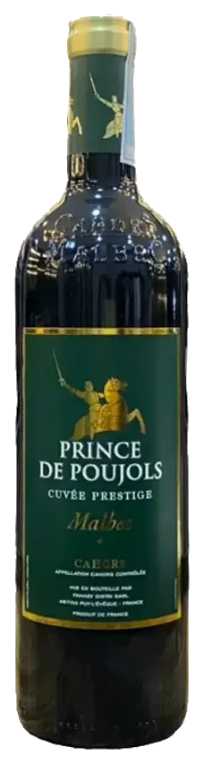Rượu vang Pháp Prince de Poujols Cuvée Prestige Malbec