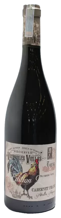 Rượu vang Pháp Vignobles Vellas 'Le Coq' Cabernet Franc
