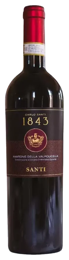 Rượu vang Ý CARLO SANTI 1843 Amarone Della Valpolicella DOCG