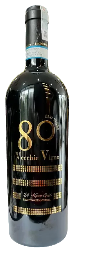 Rượu vang Ý Cignomoro 80 Vecchie Vigne Primitivo di Manduria Old Vines