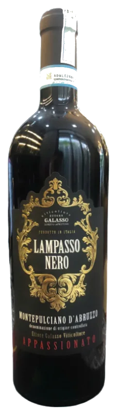 Rượu vang Ý Lampasso Nero Montepulciano D'Abruzzo DOC