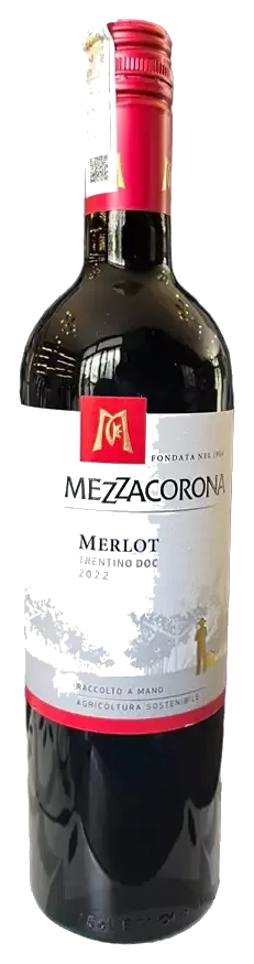 Rượu vang Ý Mezzacorona Merlot Trentino