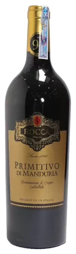Rượu vang Ý Rocca Primitivo di Manduria 2020